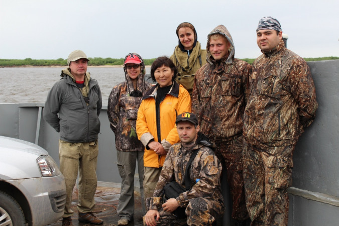 паром через р Лену